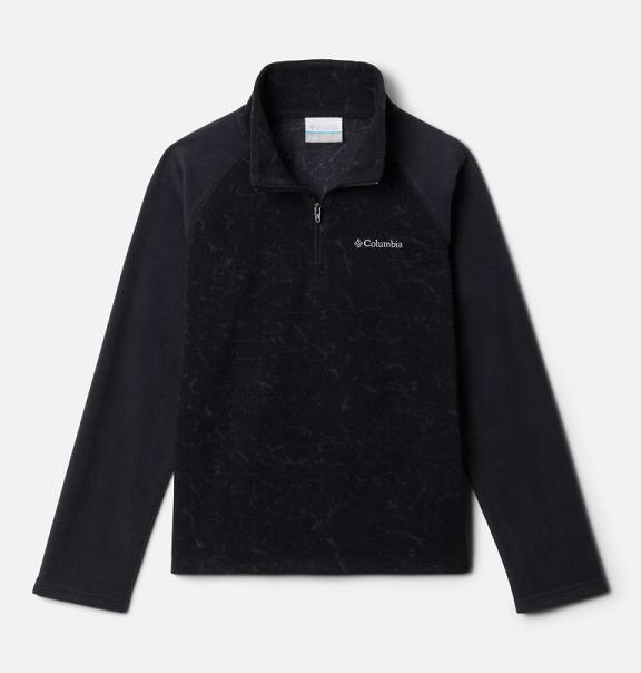 Columbia Glacial III Shirts Black For Boys NZ72154 New Zealand